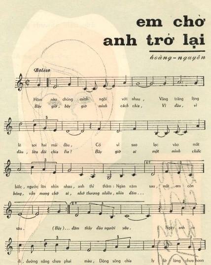 Sheet nhạc Em Chờ Anh Trở Lại